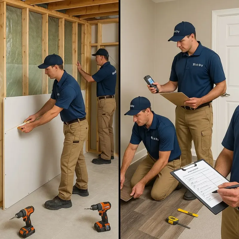 Repairs and Reconstruction process in Waskom, TX