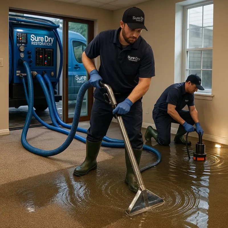 Water Extraction and Removal process in Waskom, TX